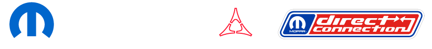 Mopar - Dodge Fratzog - Direct Connection Logos